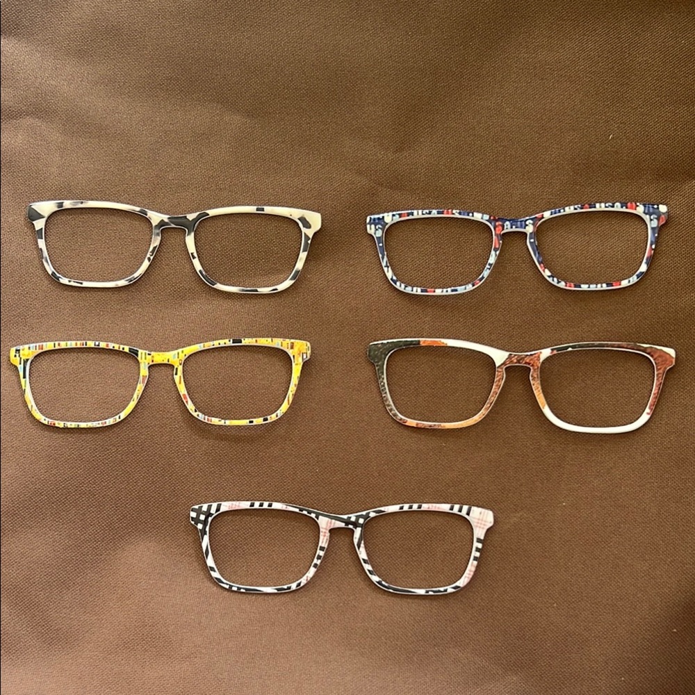 Stylish Multicolor Eyeglass Frames Set